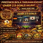 Matchpediaid - Grafik analisis prediksi bola taruhan esport over 2.5 goals dengan data statistik pertandingan akurat malam ini.