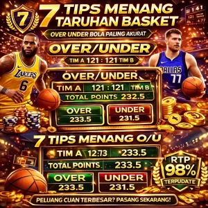 Matchpediaid - Grafik analisis statistik poin untuk tips menang taruhan basket over under bola di papan strategi