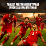 Pemain Timnas Indonesia saat pertandingan sepak bola.